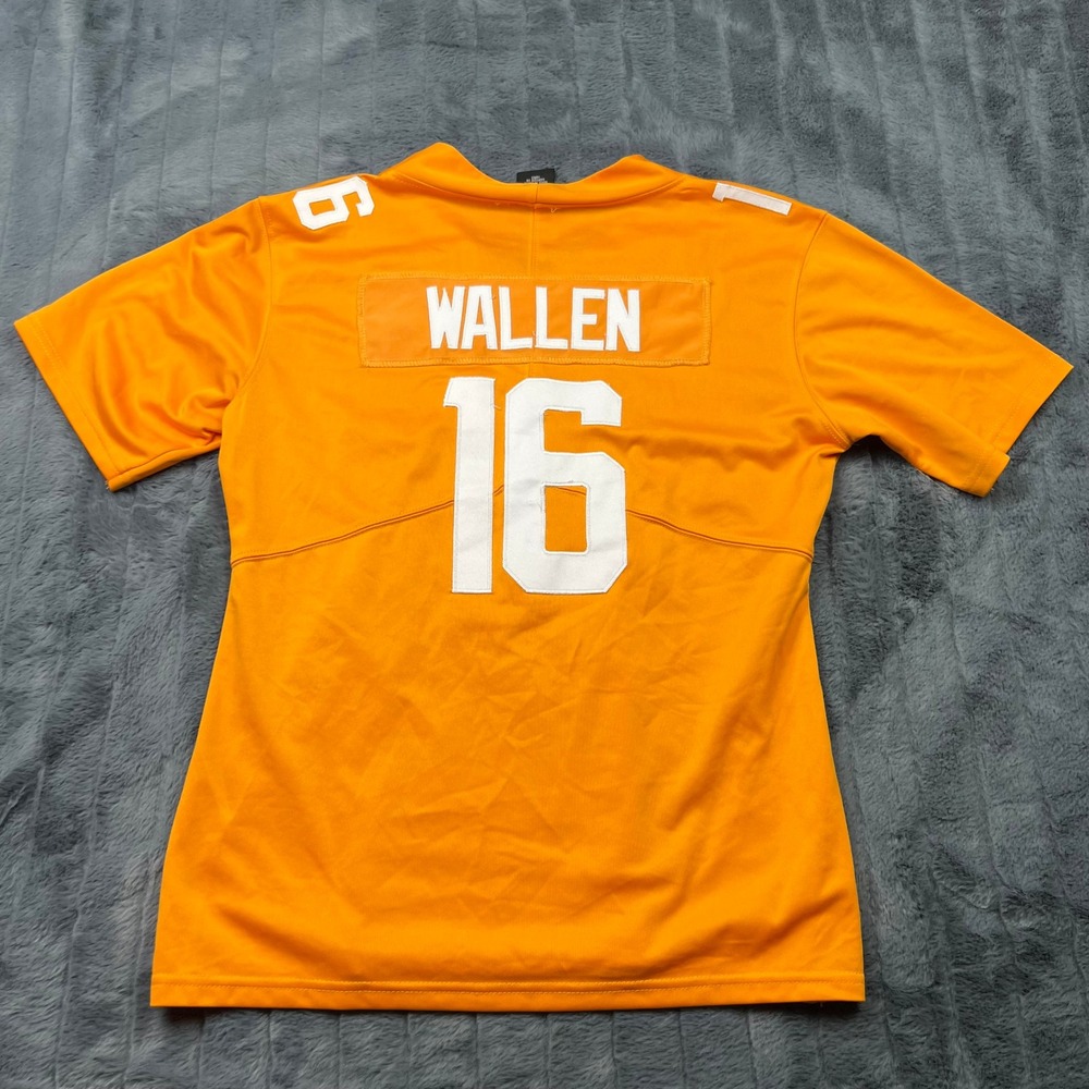 Nike Tennessee Volunteers Morgan Wallen 16 Football Jersey Orange Mens Large SEC